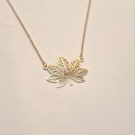 گردنبند لیزر برگ